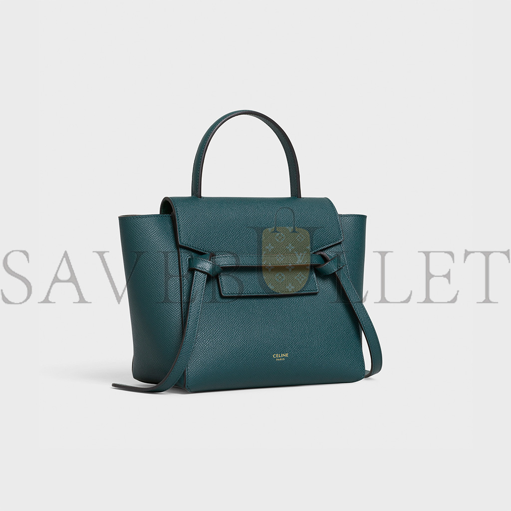 Ce**e nano belt bag in grained calfskin 189003zva.31an (20*17*11cm)